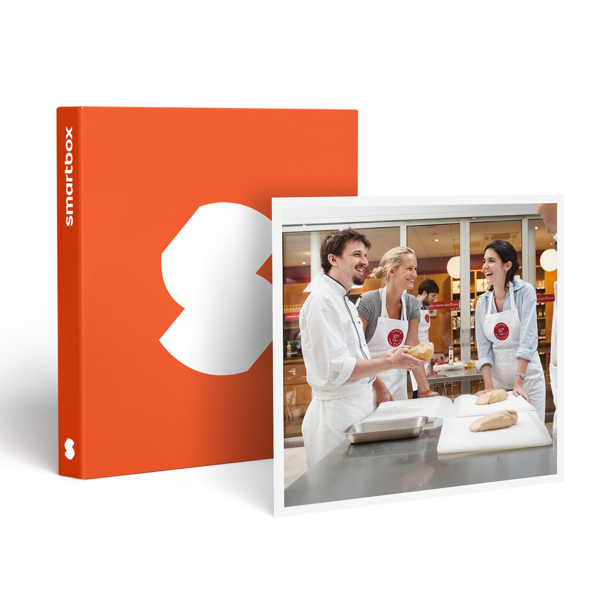 Smartbox Cours de cuisine le menu pour 1 personne avec l'ateliers des chefs - coffret cadeau gastronomie