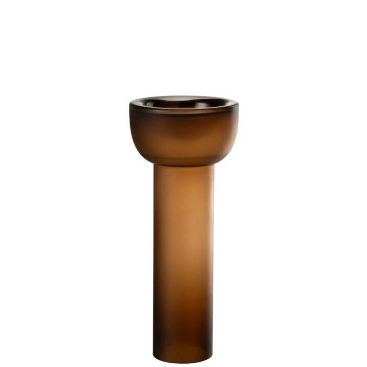 Paris Prix Vase Chandelier en Verre  Yoko  38cm Marron