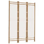 Voir la diapositive 3 : VIDAXL Cloison de separation pliante 3 panneaux 120 cm Bambou et toile