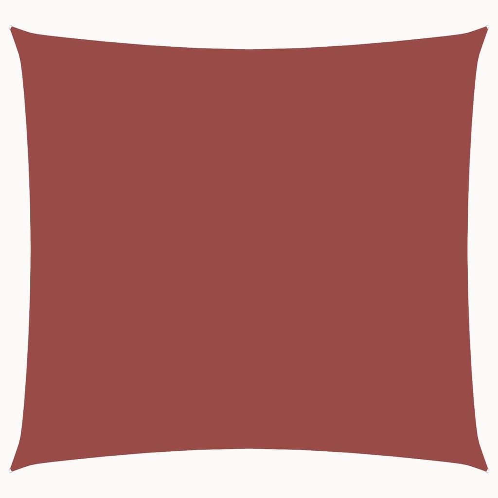 Voir la diapositive 2 : VIDAXL Voile de parasol tissu oxford carre 4,5x4,5 m terre cuite