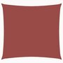 Voir la diapositive 2 : VIDAXL Voile de parasol tissu oxford carre 4,5x4,5 m terre cuite