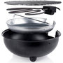 Voir la diapositive 4 : TRISTAR Barbecue électrique posable 30cm 1250w noir - bq-2880