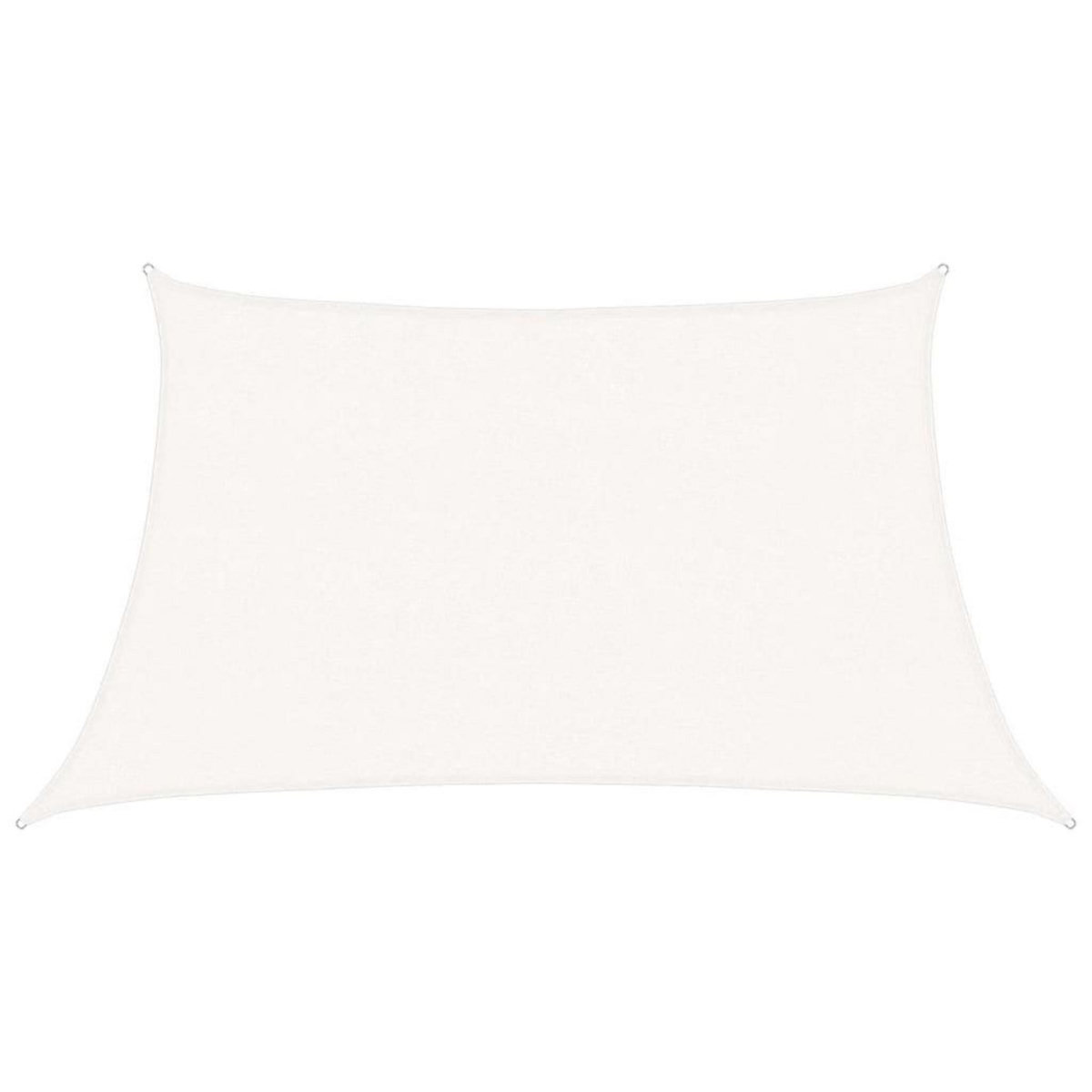 VIDAXL Voile d'ombrage 160 g/m^2 Blanc 3/4x2 m PEHD