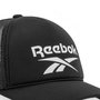 Voir la diapositive 3 : Reebok Casquette baseball en polyester avec mousse devant et filet Aero Cap