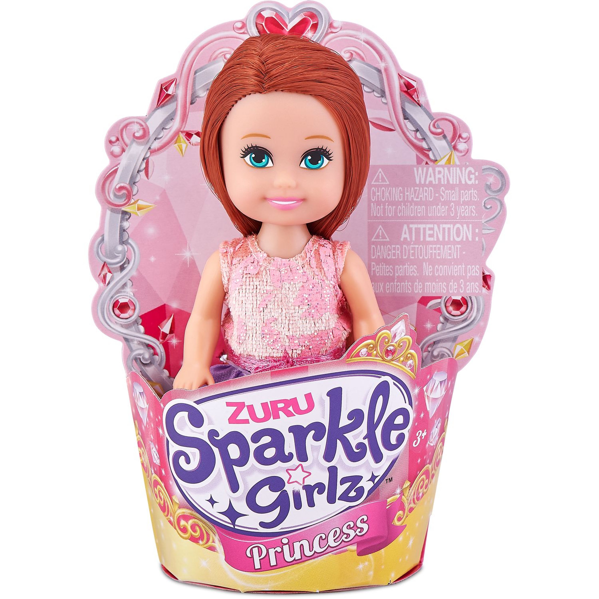 Voir la diapositive 2 : ZURU Poupée Sparkle Girls Cupcake Princesses