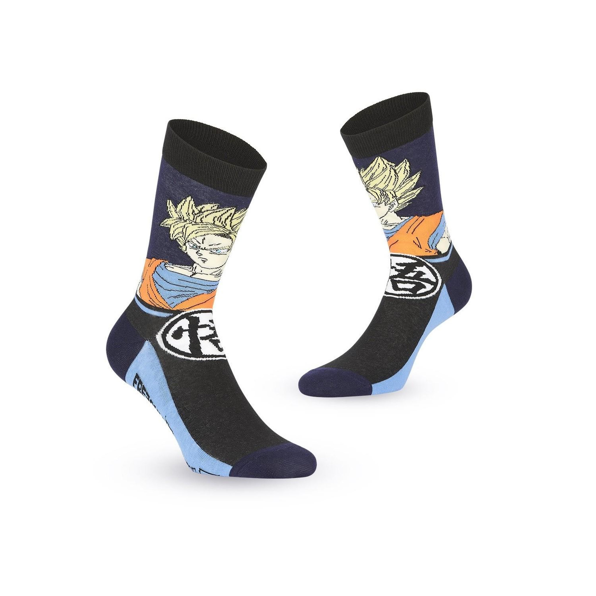Voir la diapositive 3 : FREEGUN Lot de 4 paires de chaussettes Dragon Ball Z Garçon