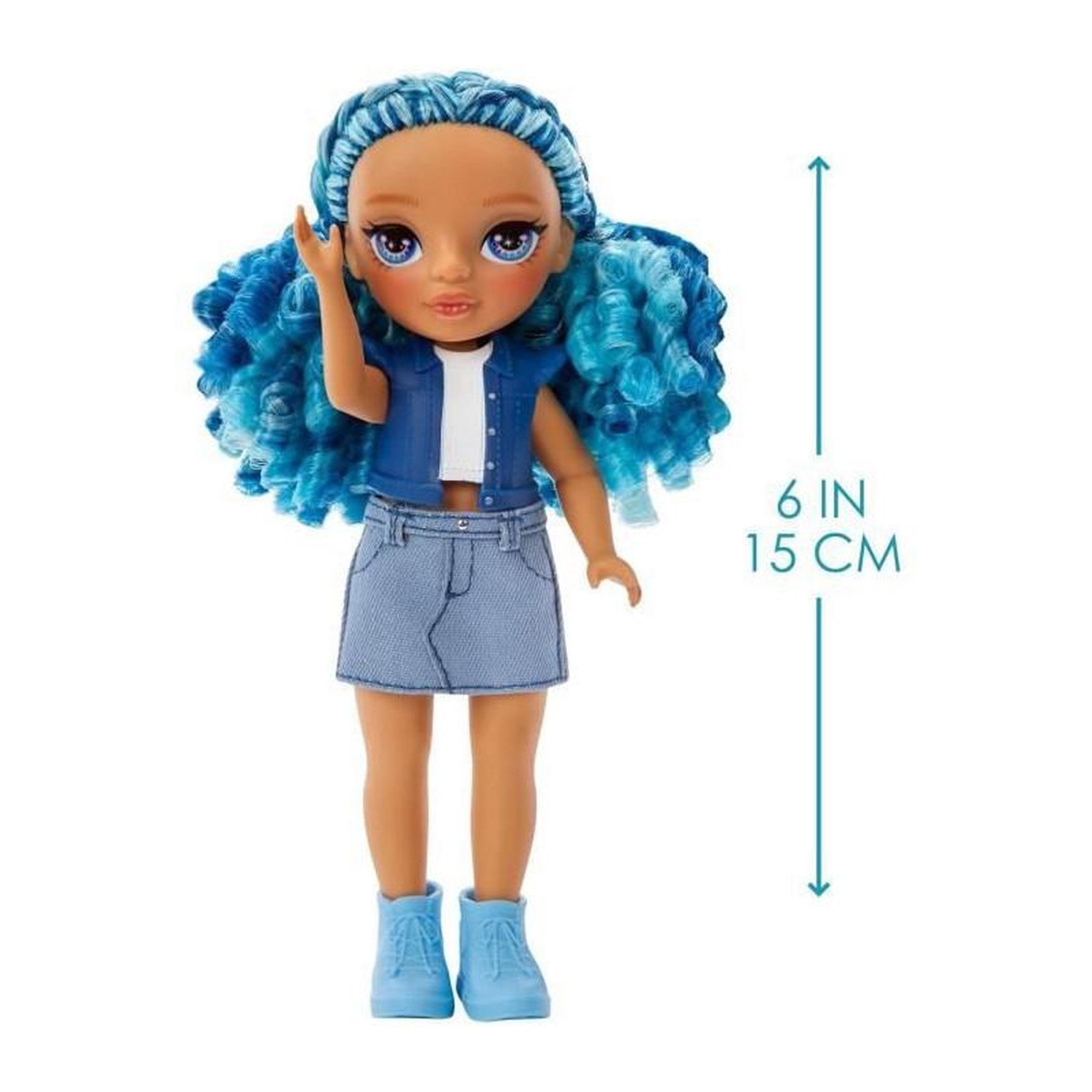 Voir la diapositive 4 : Rainbow Poupée Rainbow High Rainbow High Littles - Sapphire Bleu