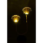 Voir la diapositive 4 : Paris Prix Lampe à Poser à LED  Shell  32cm Bleu