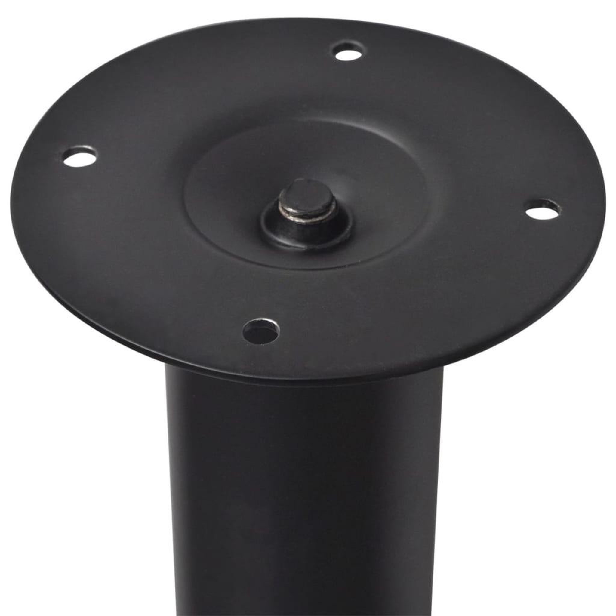 Voir la diapositive 4 : VIDAXL Pieds de table telescopiques 4 pcs Noir 710 mm - 1100 mm