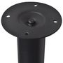 Voir la diapositive 4 : VIDAXL Pieds de table telescopiques 4 pcs Noir 710 mm - 1100 mm