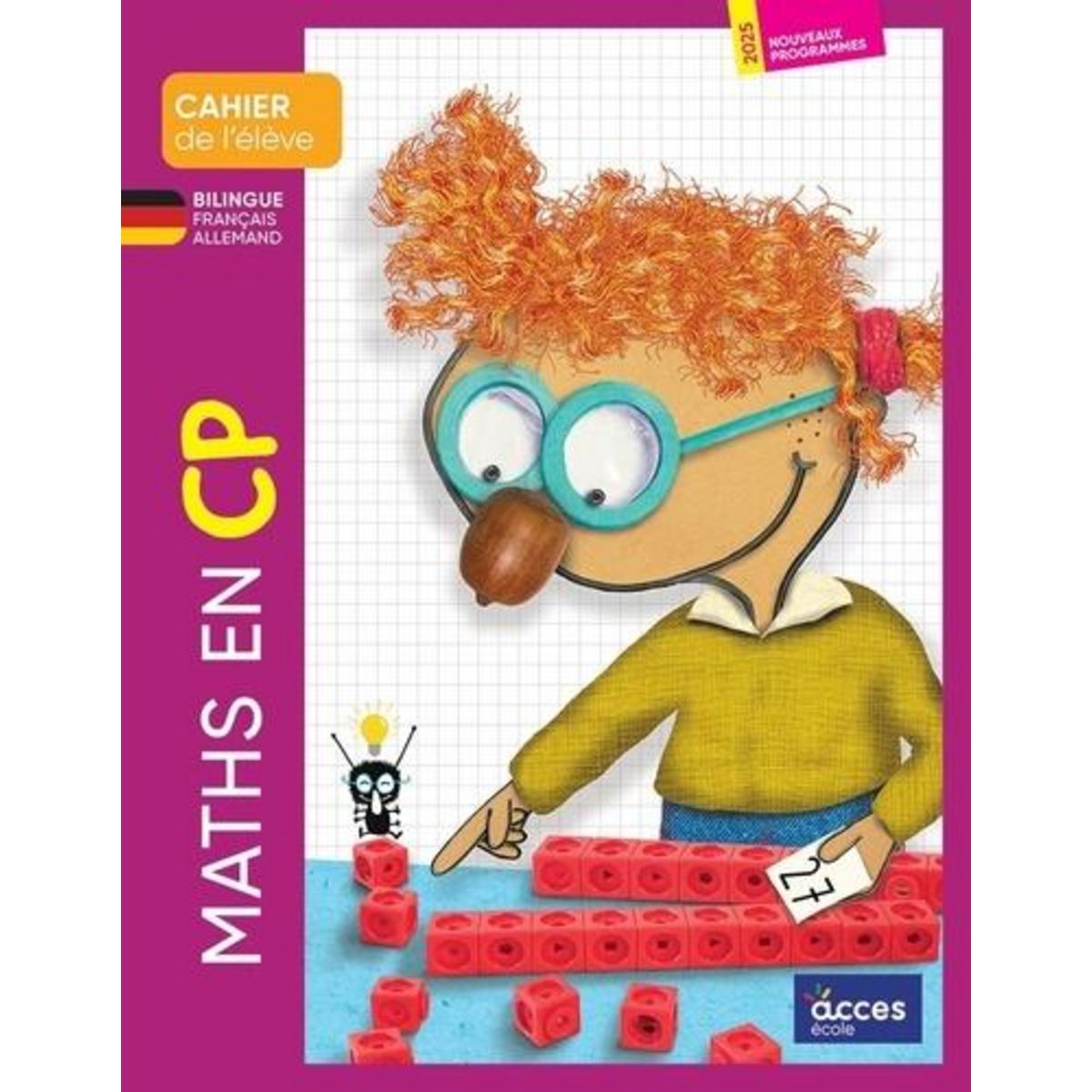 MATHS EN CP. CAHIER DE L'ELEVE, EDITION 2025, EDITION BILINGUE FRANCAIS-ALLEMAND, Duprey Gaëtan