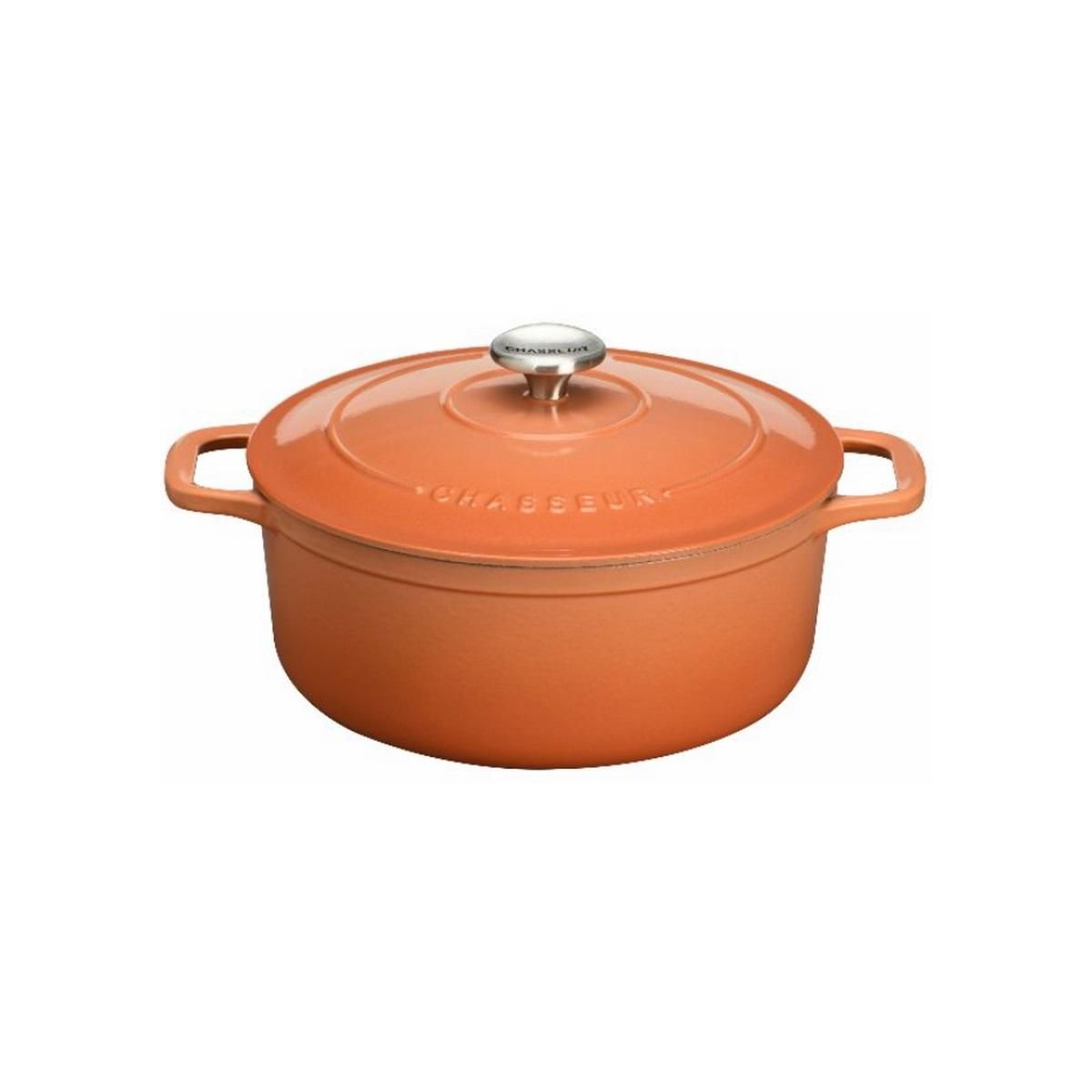 Chasseur Cocotte ronde 20cm tangerine - PUC472075