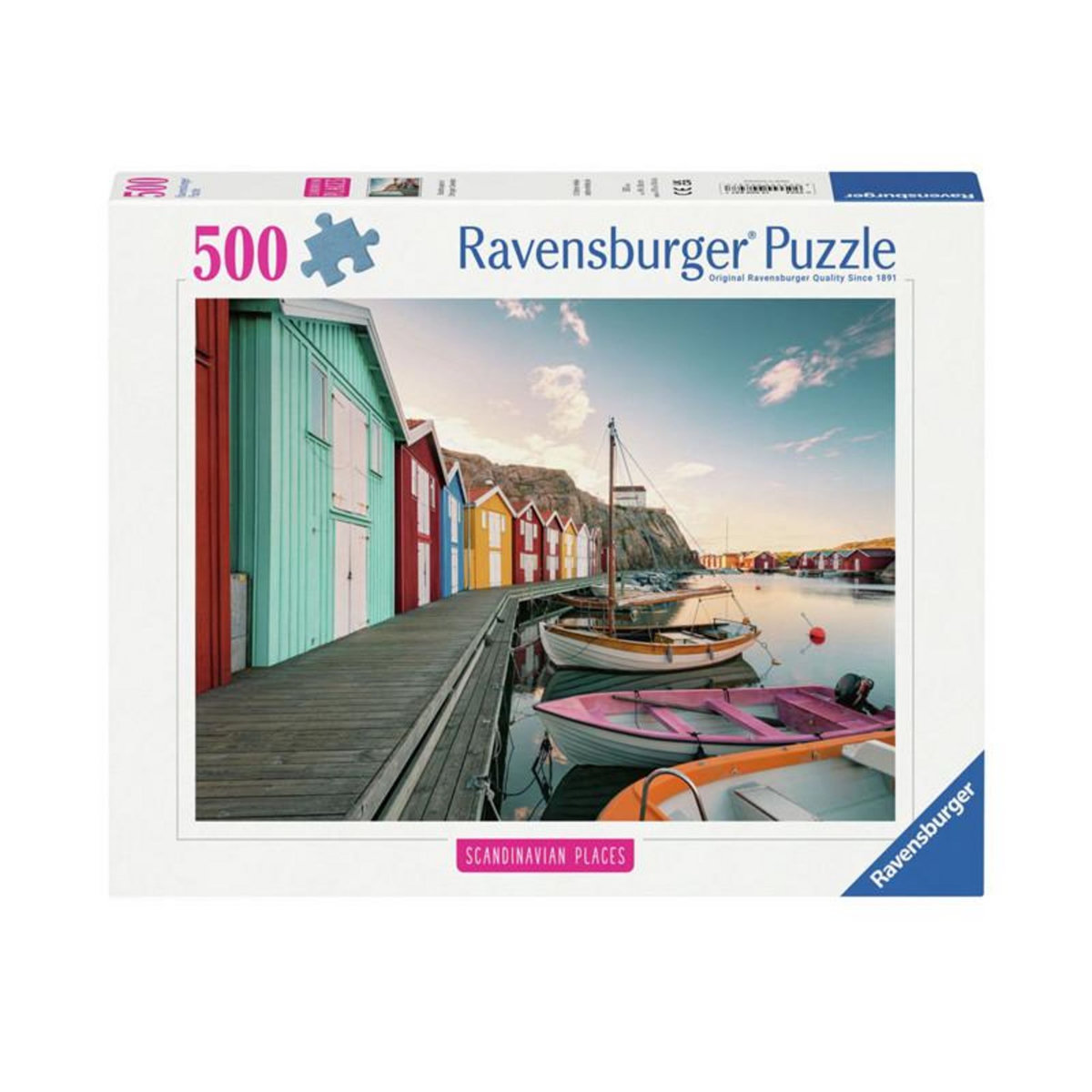 RAVENSBURGER Ravensburger - Jigsaw puzzle Bootshauser in Smogen, Sweden, 500 pcs. 12000847 7
