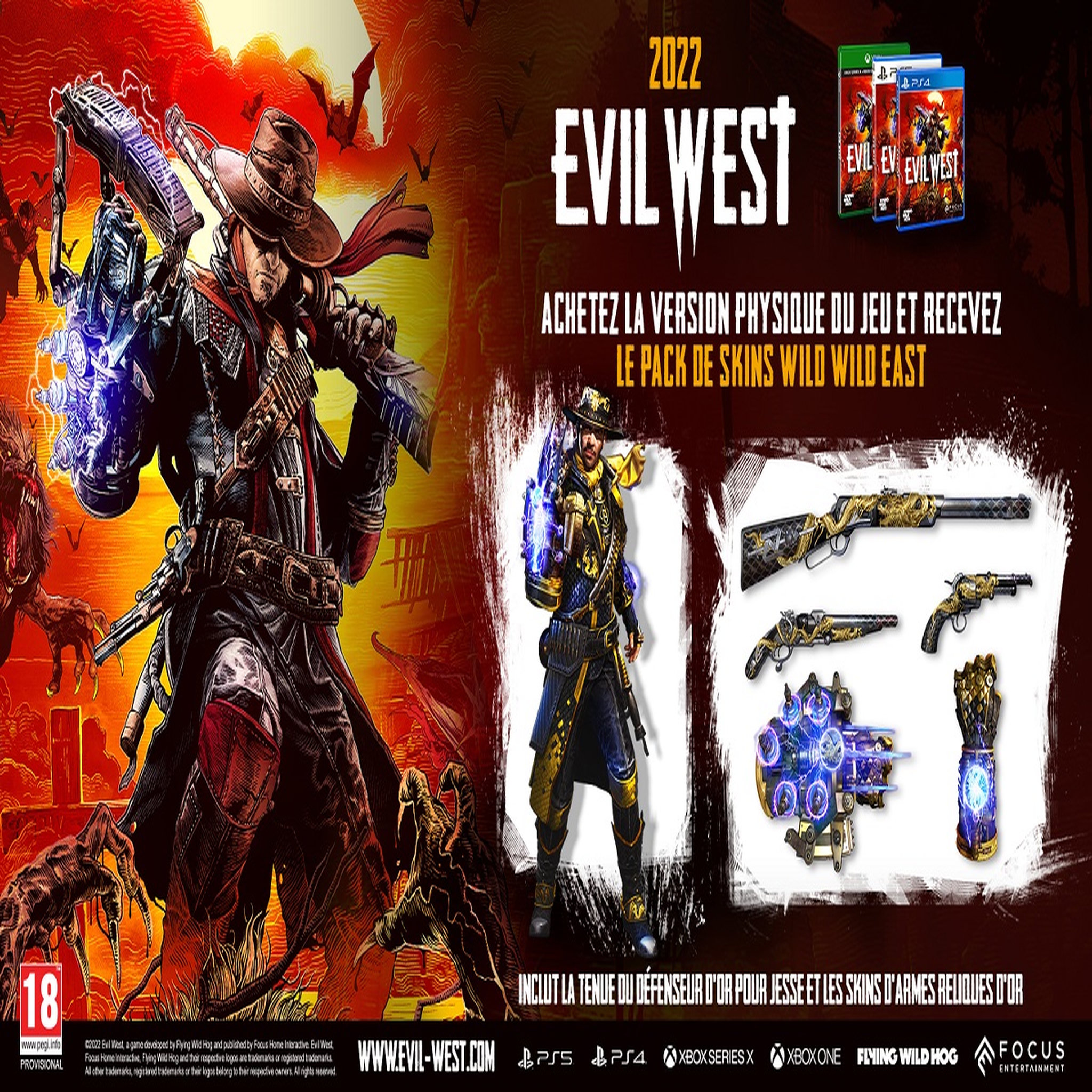 Voir la diapositive 3 : Evil West PS4