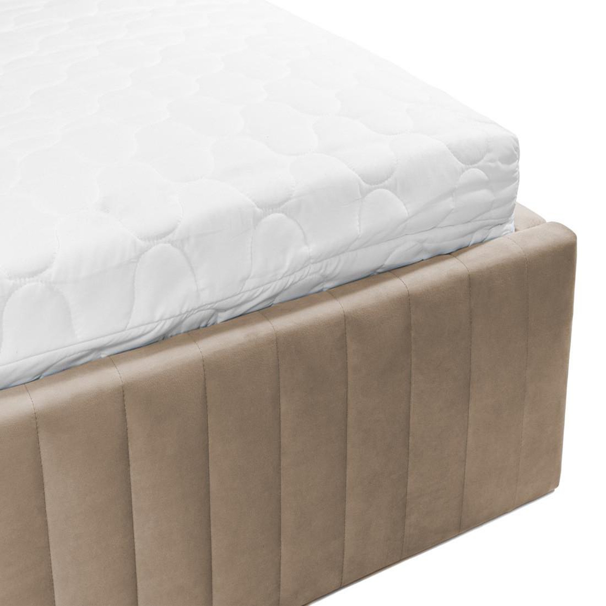 Voir la diapositive 6 : BEST MOBILIER Stuart - lit coffre - 180x200 cm - sommier inclus - en velours