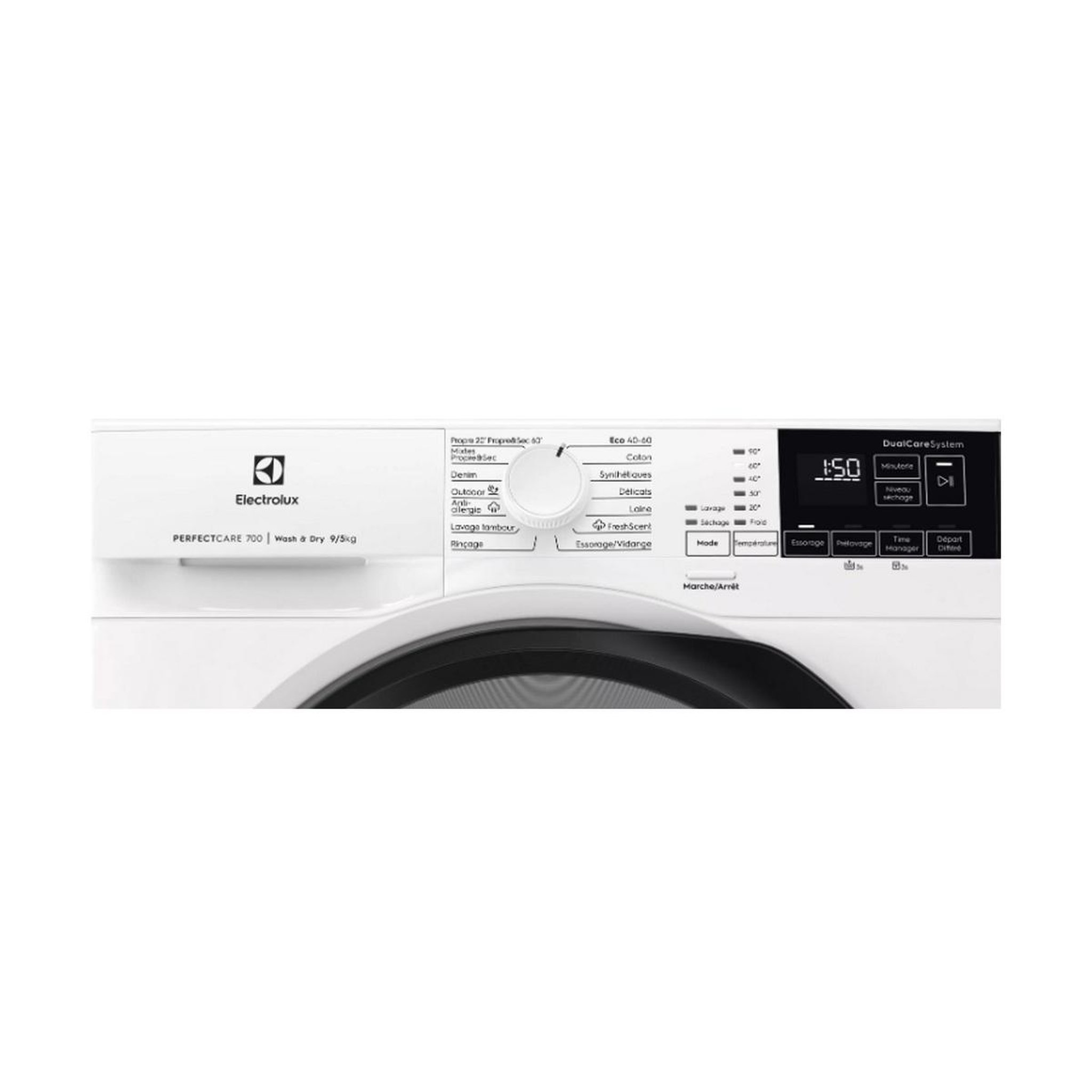 Voir la diapositive 3 : ELECTROLUX Lave-linge séchant frontal 9/5 kg 1400 tours/min - ew7w954da