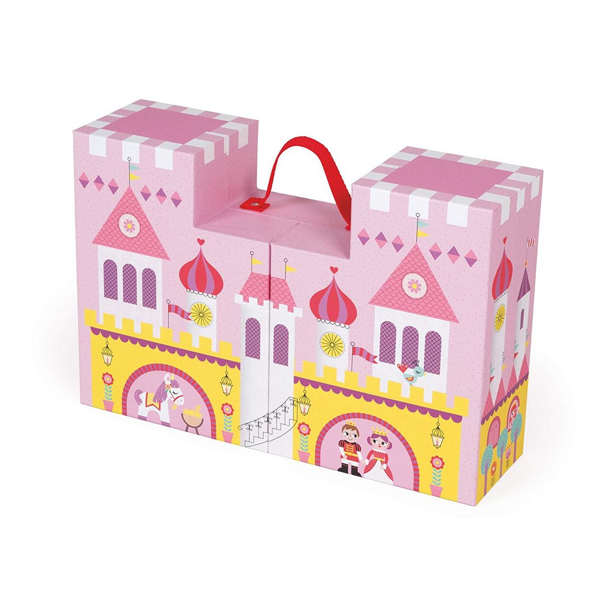 JANOD Valise de jeu - Le château enchanté 