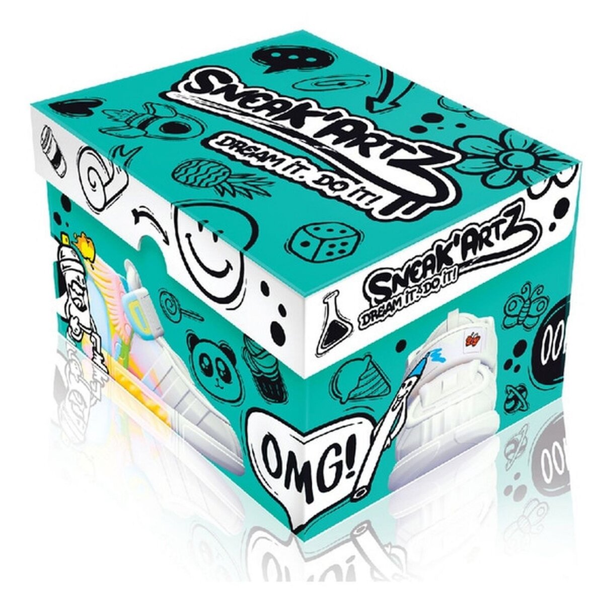 SPLASH TOYS Boîte de création Sneak'Artz Shoebox