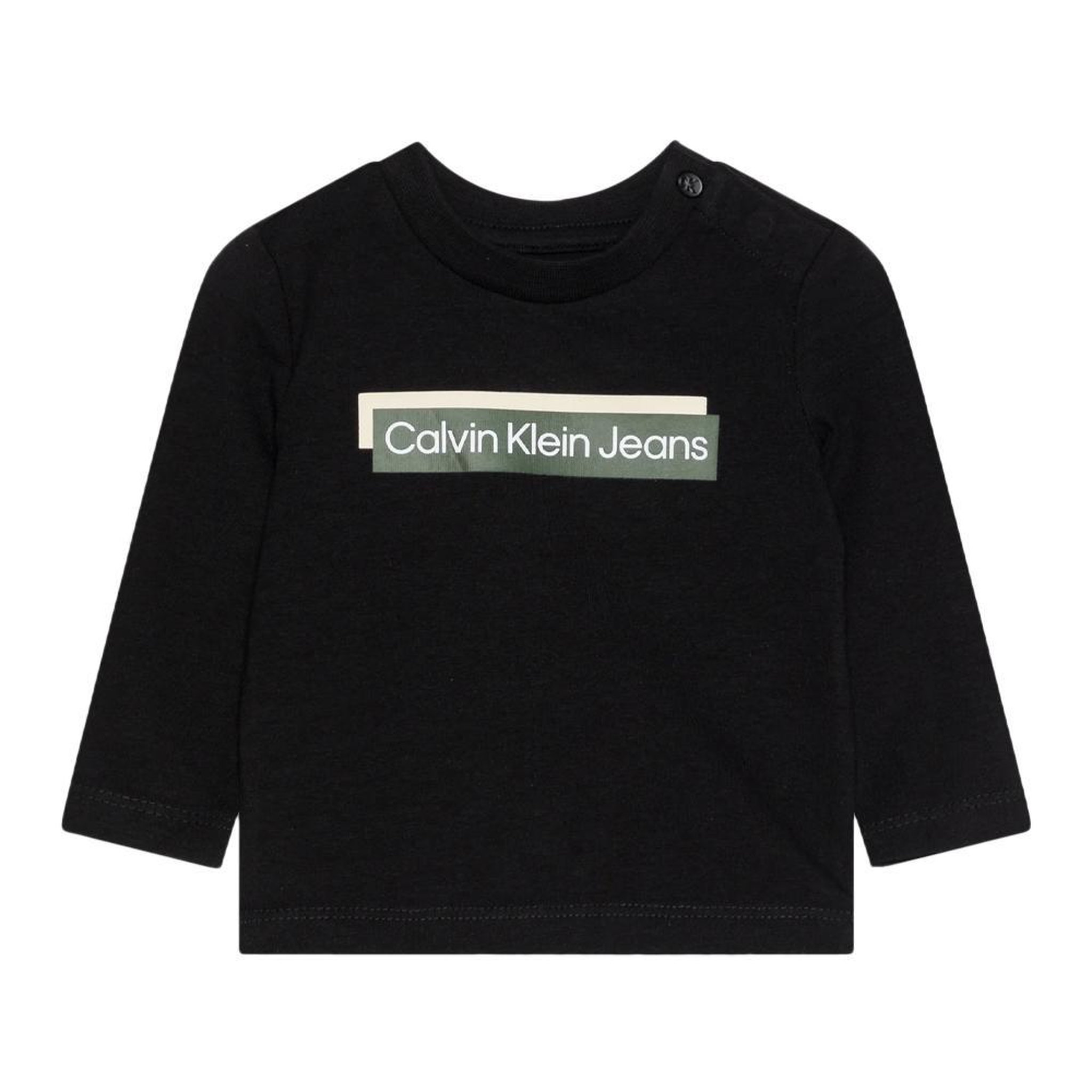 Voir la diapositive 1 : CALVIN KLEIN JEANS T shirt Manches Longues  Garçon Calvin Klein Jeans Hero
