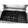 Voir la diapositive 6 : AAAAA Barbecue a gaz - COOKING BOX - BRISBANE - Cuisine inox - 142 X 57 X 112 cm - Gris