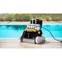 Voir la diapositive 3 : Dolphin Robot electrique de piscine fond, parois et ligne d'eau avec chariot - e50i
