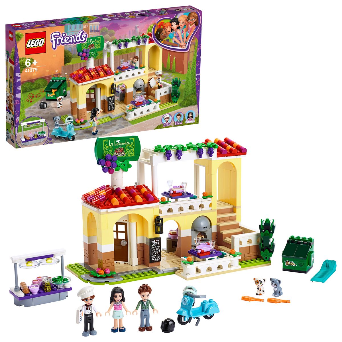 LEGO Friends 41379 - Le restaurant de Heartlake City