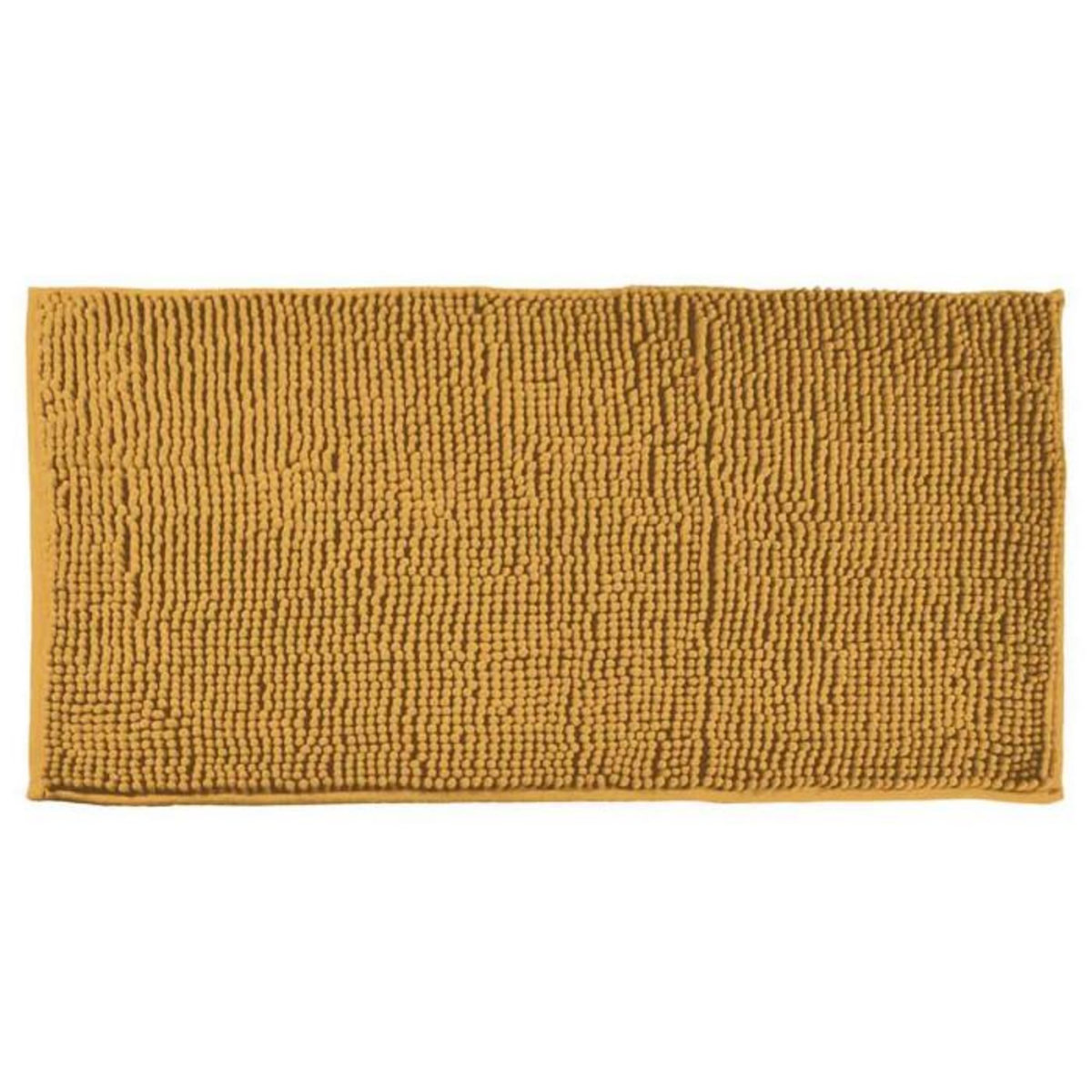 Paris Prix Tapis de Bain Microfibre  Sweety  50x120cm Ocre