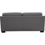 Voir la diapositive 4 : Habitat et Jardin Canapé cuir et PVC  Cardiff  - 205 x 92 x 93 cm - 3 places - Gris clair