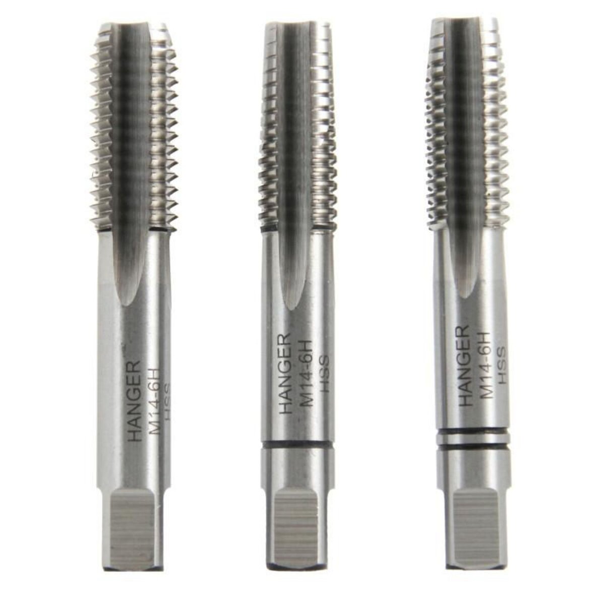 Shiny Hanger Jeu de 3 tarauds à main M14 x 200 HANGER 155817