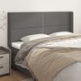 Voir la diapositive 1 : VIDAXL Tete de lit avec oreilles Gris 163x16x118/128 cm Similicuir