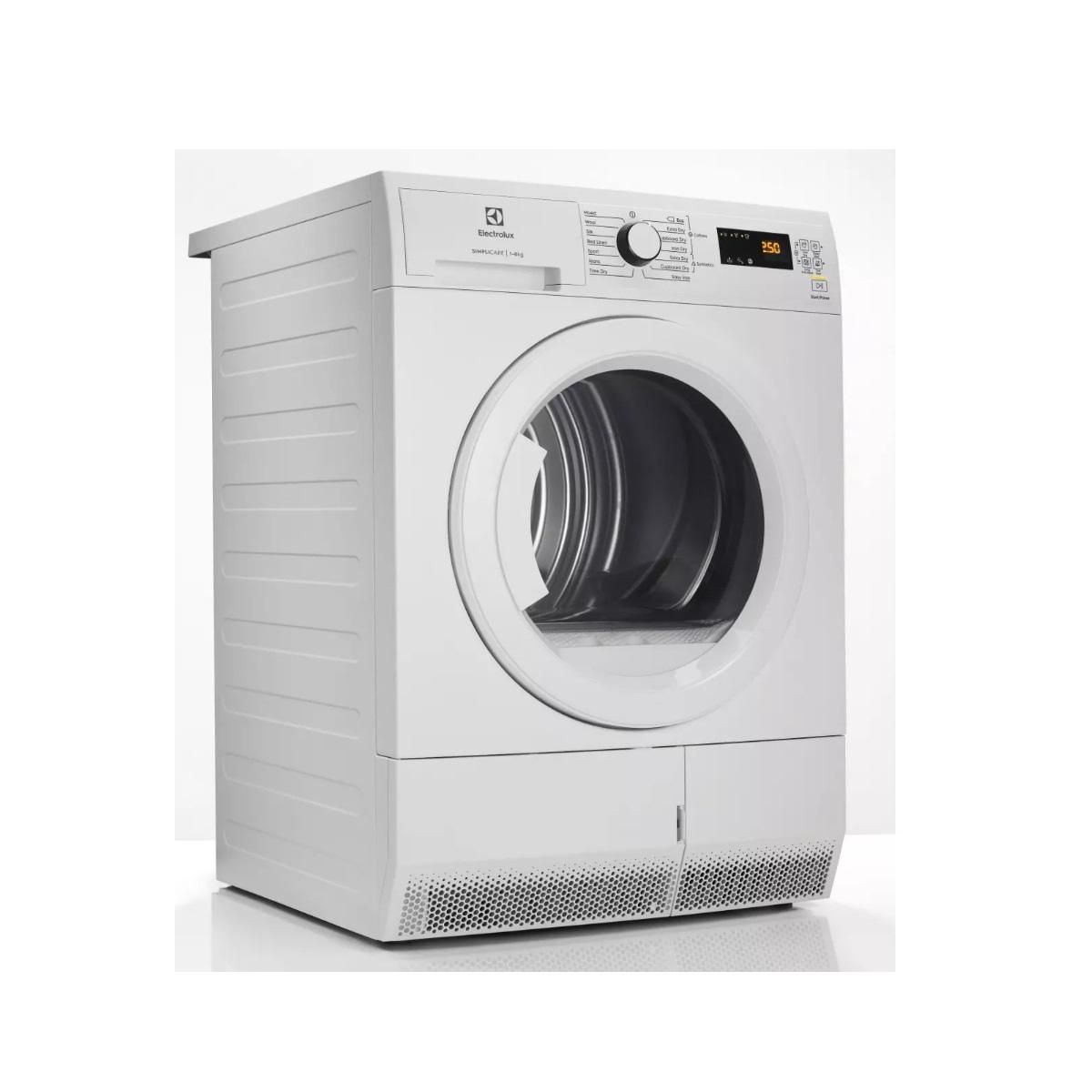 ELECTROLUX Sèche-linge pompe à chaleur 60cm 8kg blanc - EDHF2804DC