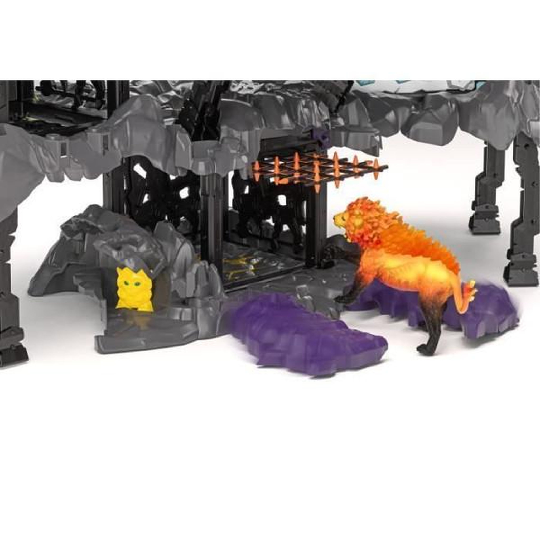 Voir la diapositive 5 : Schleich Coffret MasterCave Smashrador Eldrador, 18 fonctions, 6 figurines, SCHLEICH 42757 Eldrador Creatures, 119 pieces, Des 7 ans