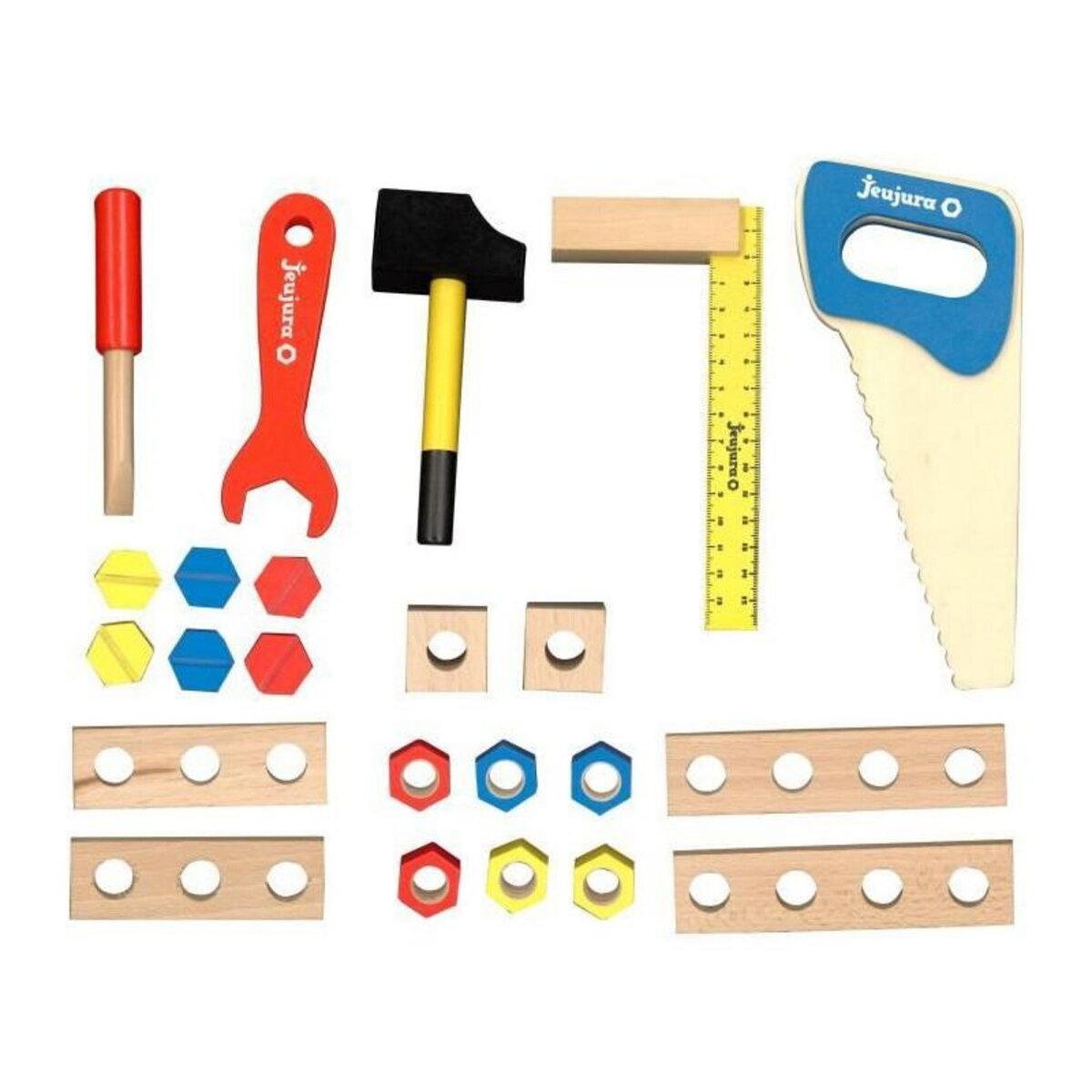 JeuJura Caisse a outils en bois - JEUJURA - Transportable