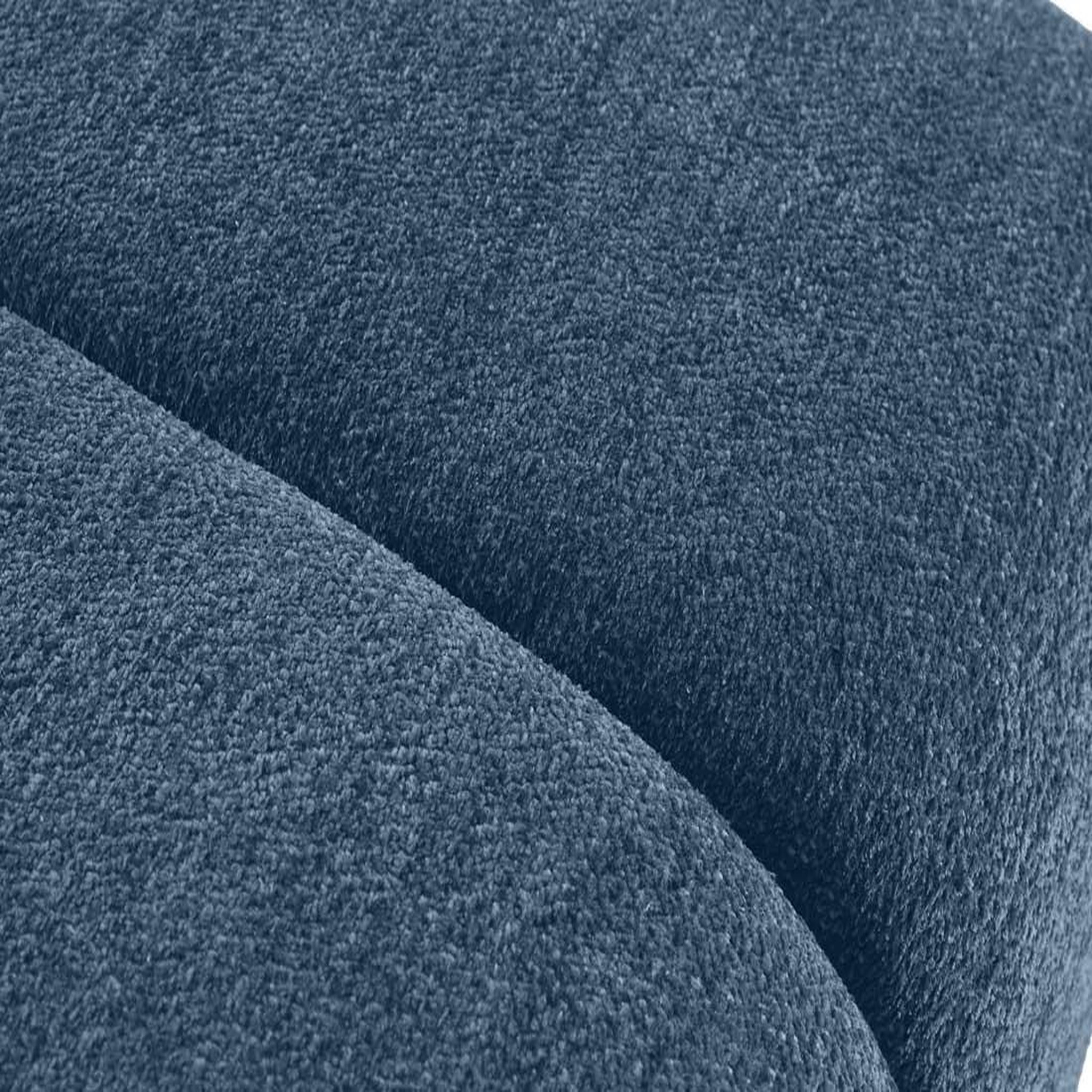 Voir la diapositive 3 : LISA DESIGN Curtis - canapé d'angle gauche 4 places en tissu texturé