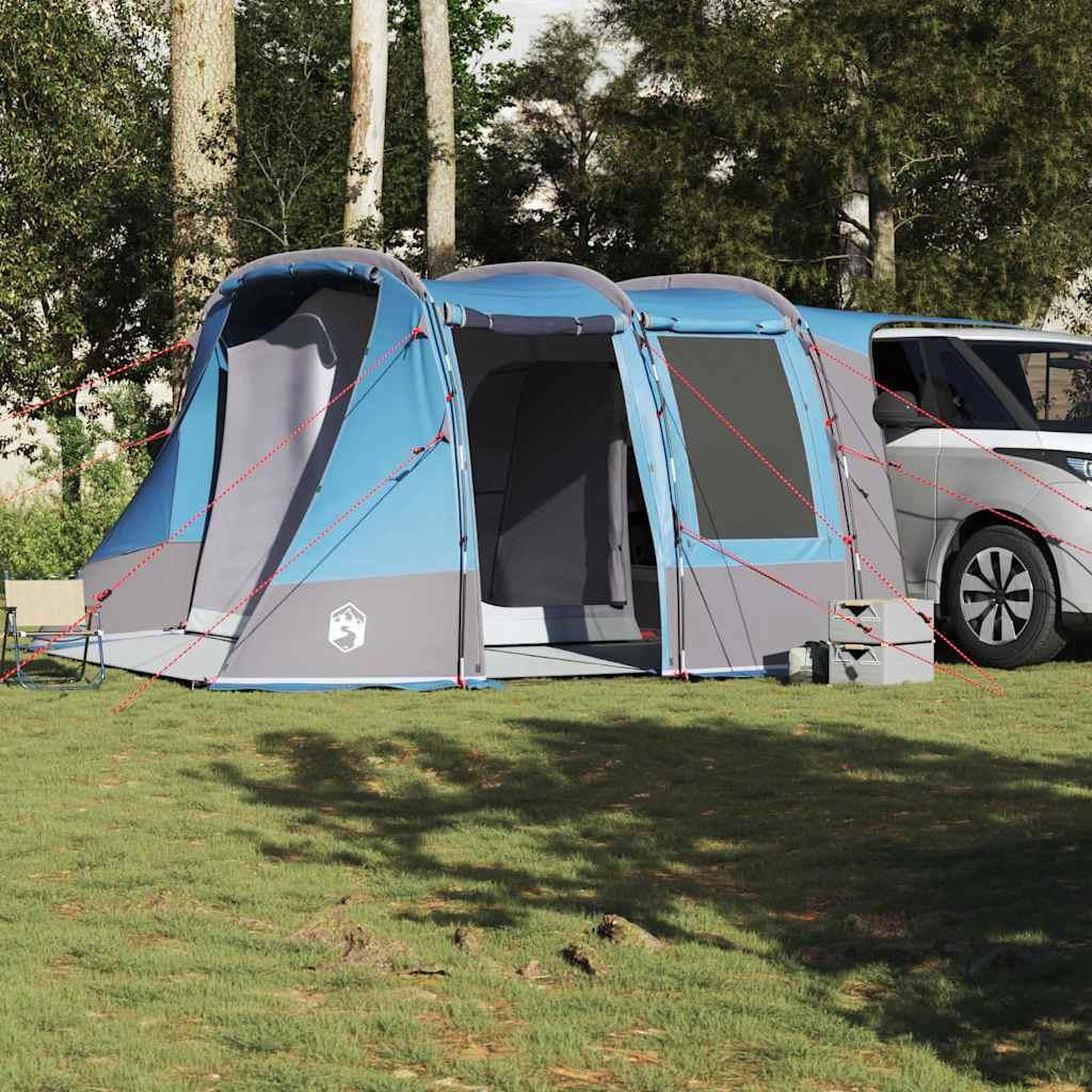 Voir la diapositive 3 : VIDAXL Tente de voiture bleu impermeable