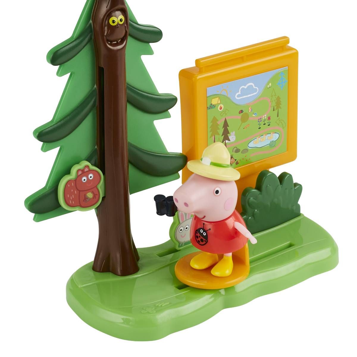 HASBRO Peppa Pig Camping en Forêt