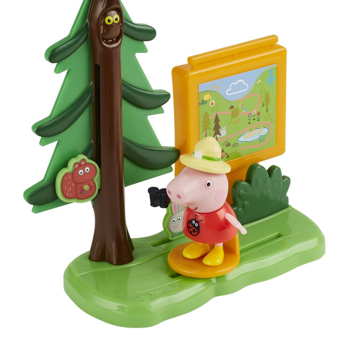 HASBRO Peppa Pig Camping en Forêt