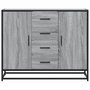 Voir la diapositive 4 : VIDAXL Buffet sonoma gris 92x35x76 cm bois d'ingenierie