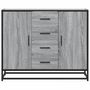 Voir la diapositive 4 : VIDAXL Buffet sonoma gris 92x35x76 cm bois d'ingenierie