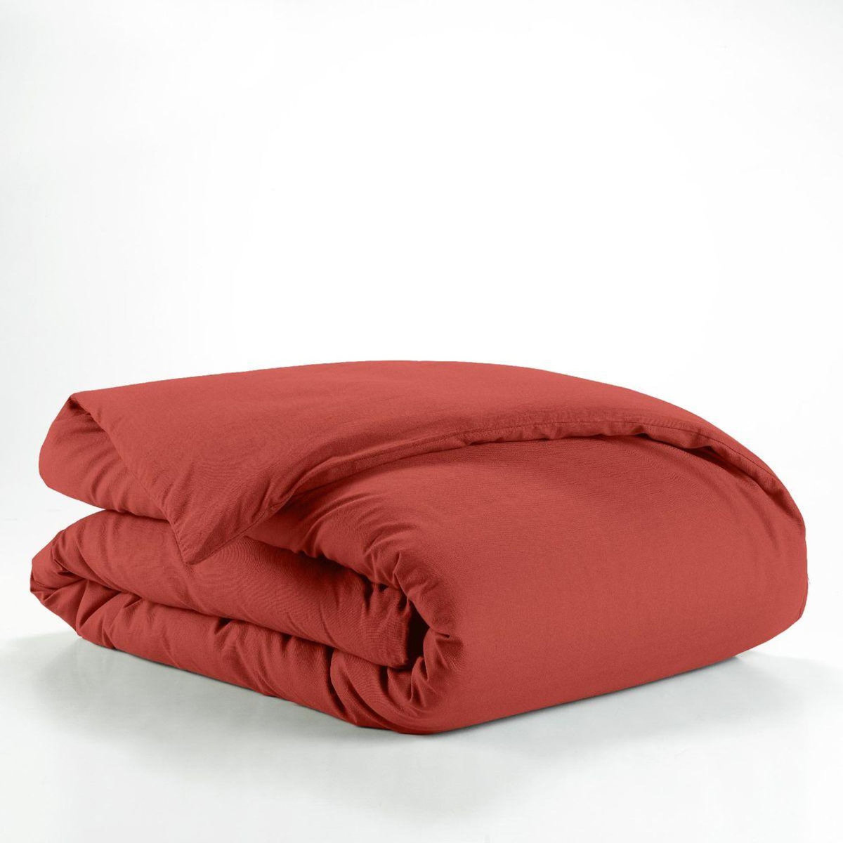 Paris Prix Housse de Couette  Lina  140x200cm Terracotta