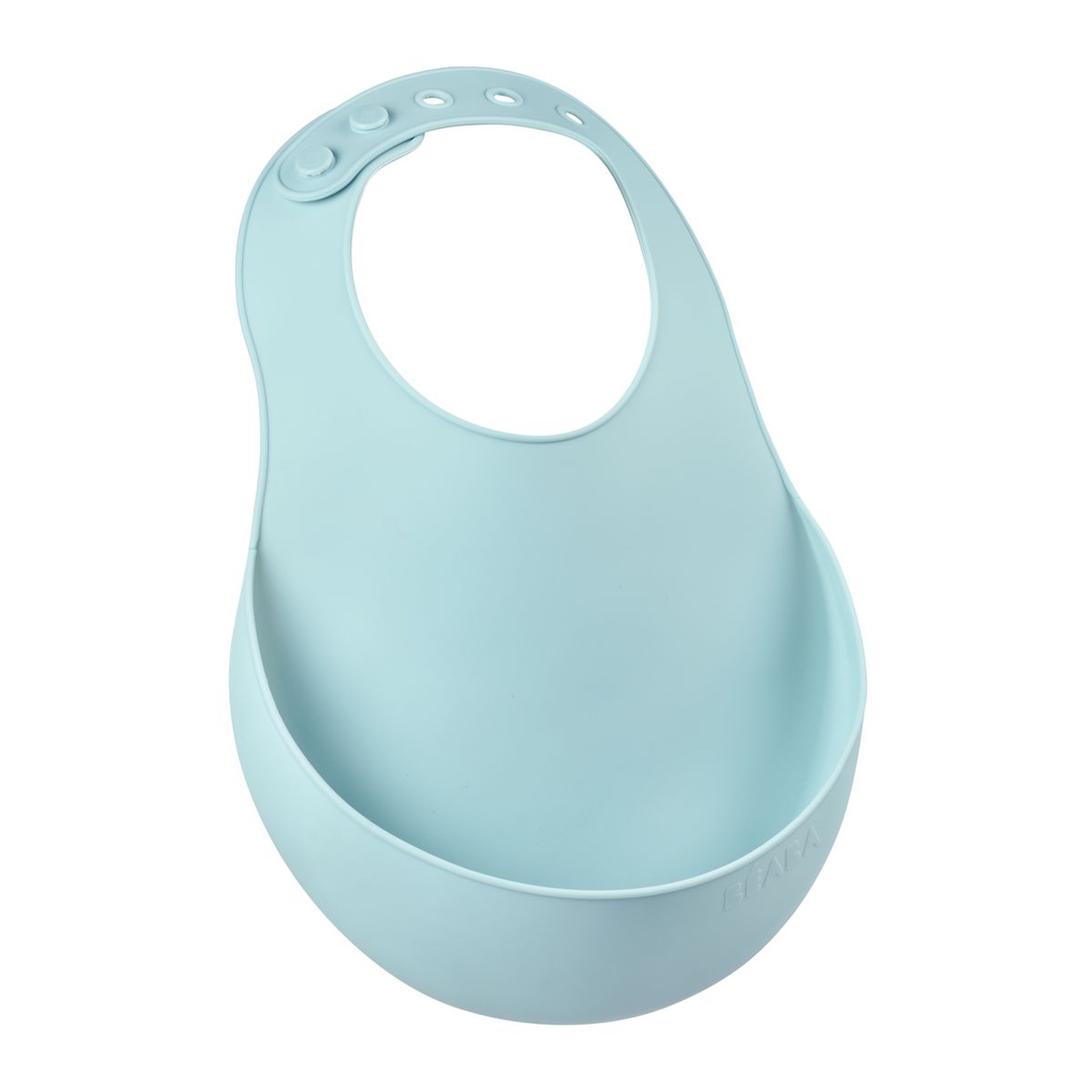 Voir la diapositive 1 : BEABA Bavoir en silicone