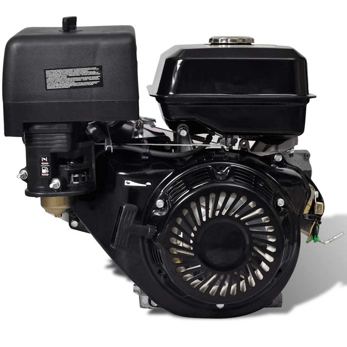 VIDAXL Moteur a essence 15 CV 11 kW Noir