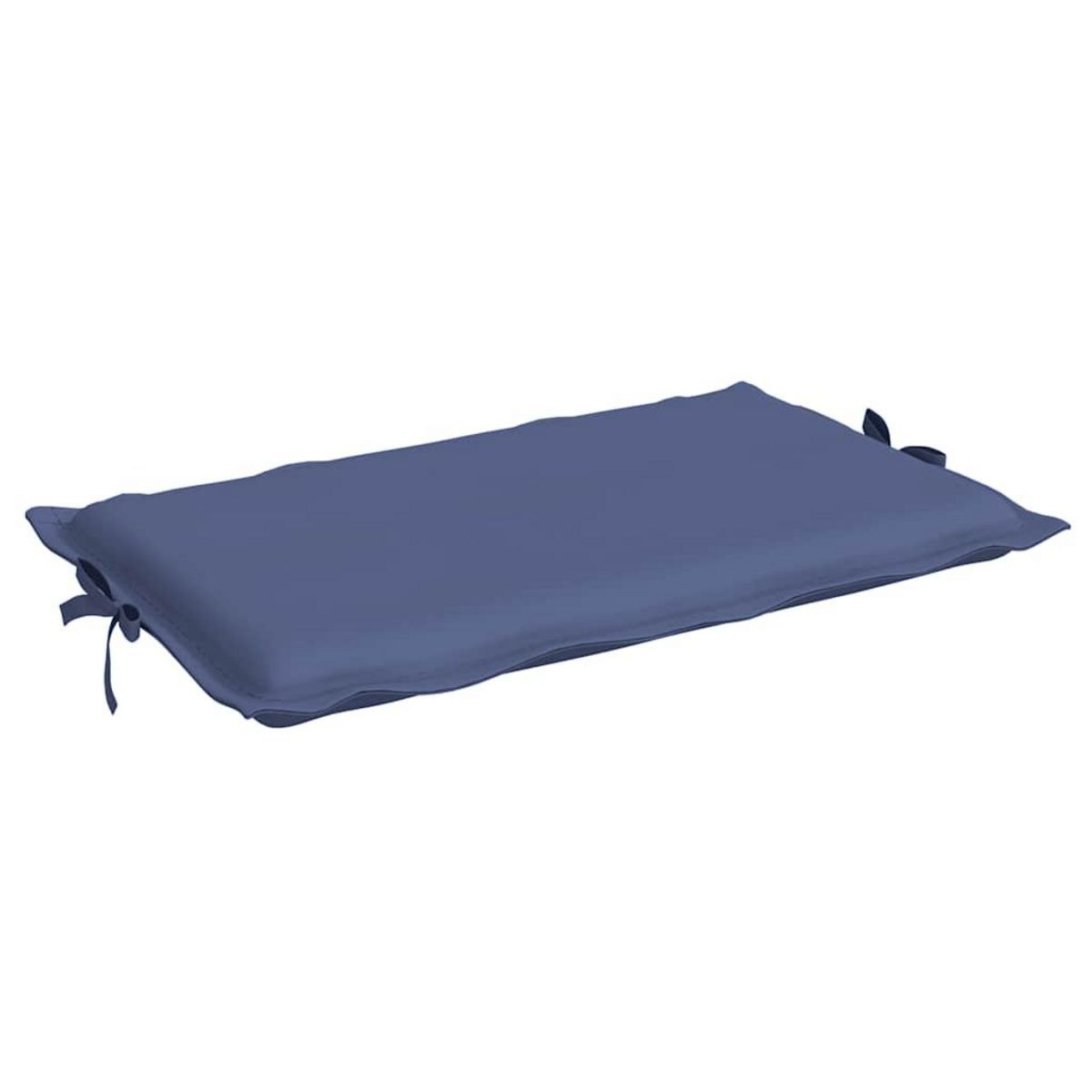VIDAXL Coussin de chaise longue bleu marine tissu oxford