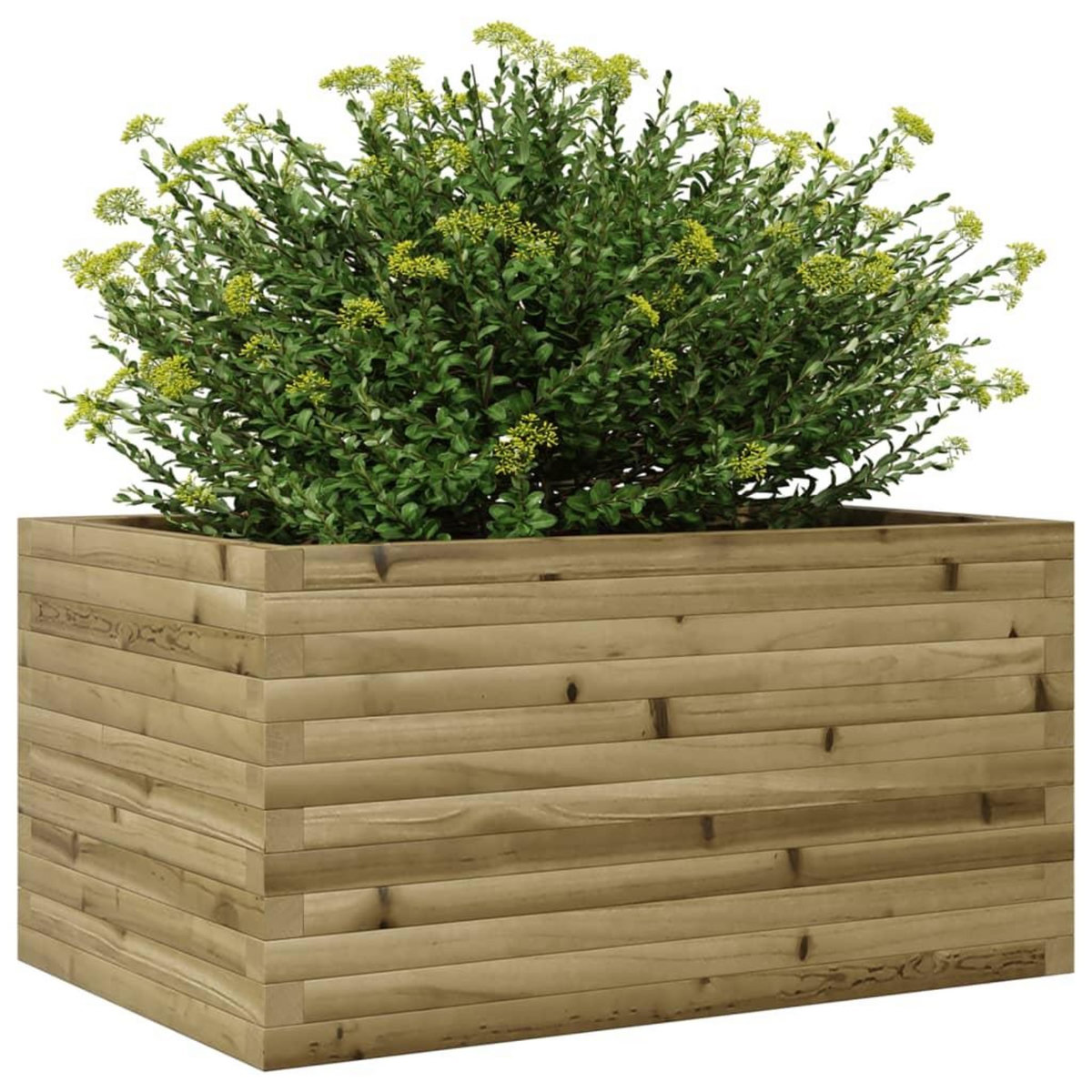 VIDAXL Jardiniere 90x60x46 cm bois de pin impregne