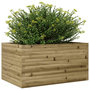 Voir la diapositive 4 : VIDAXL Jardiniere 90x60x46 cm bois de pin impregne