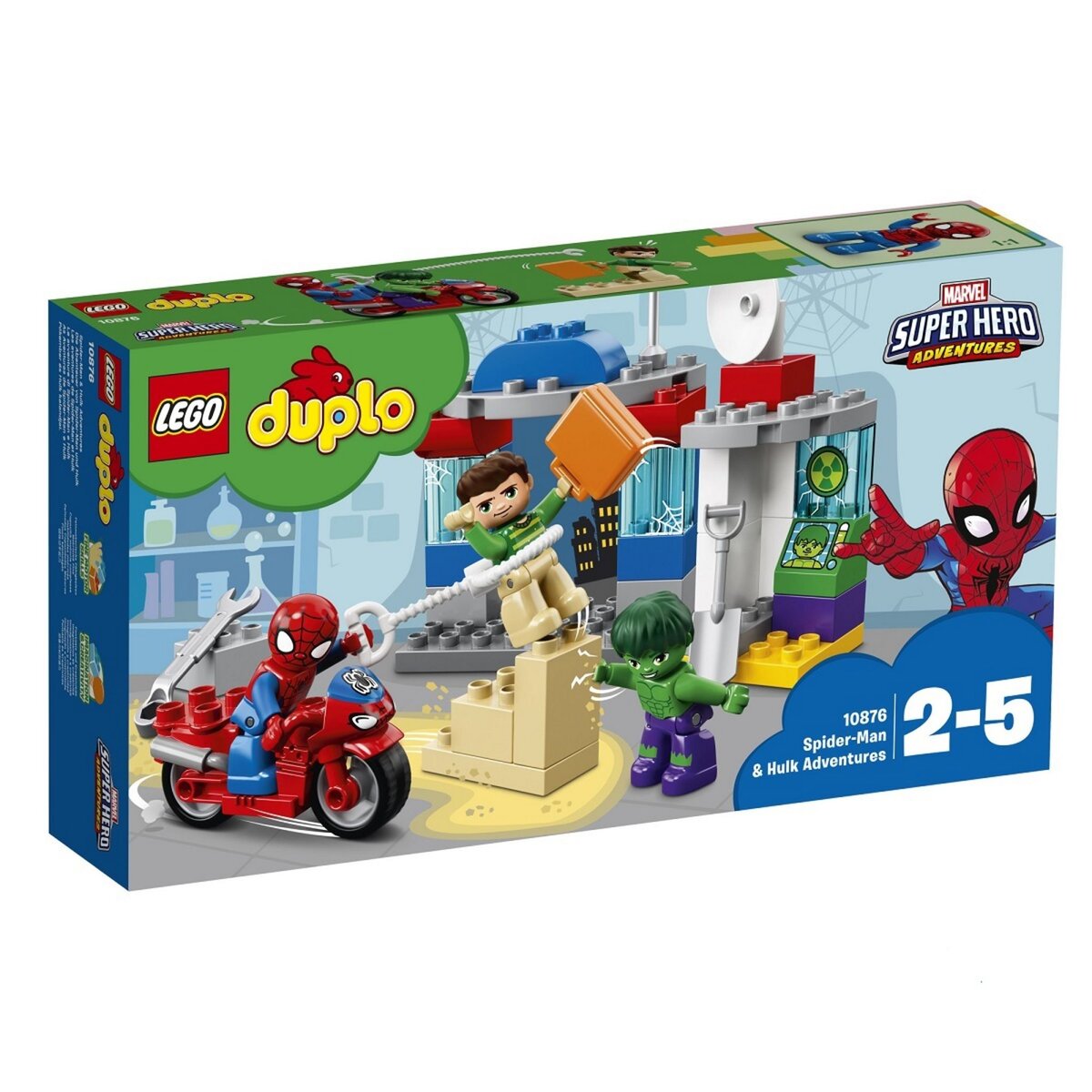 LEGO DUPLO 10876 - Les aventures de Spiderman et Hulk 