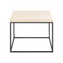 Voir la diapositive 4 : LISA DESIGN Alamosa - table basse - effet travertin - 60 cm
