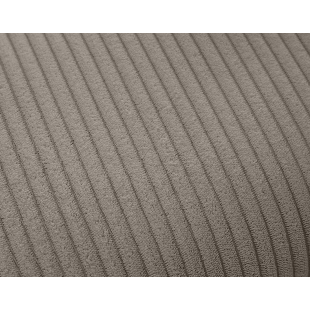 BEST MOBILIER Henry - canapé panoramique convertible - avec coffre - en velours côtelé - 7 places