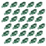 LINXOR Lot de 30 tendeurs en acier galvanisé plastifié N°3 pour fil de grillage ou autre - Vert