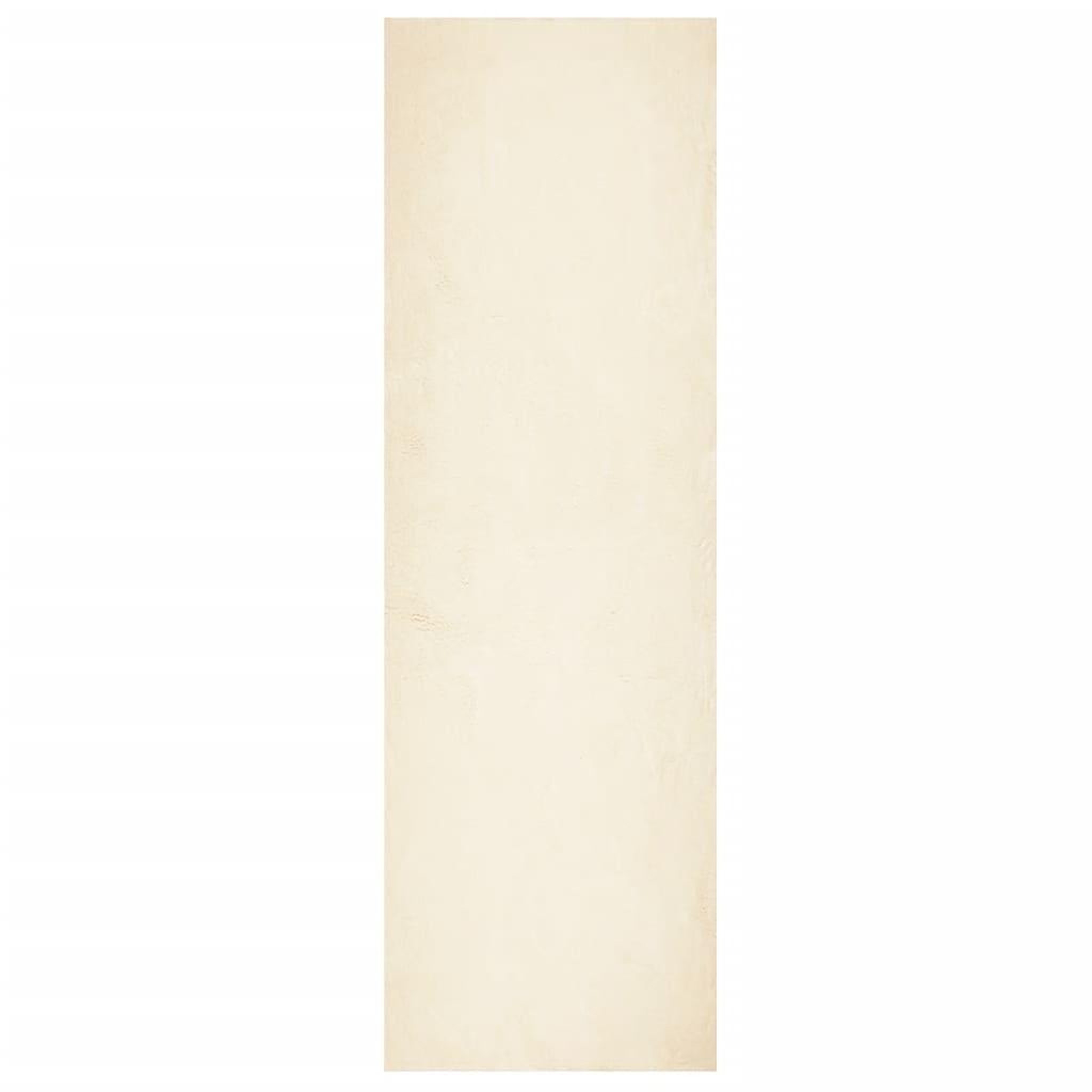 Voir la diapositive 2 : VIDAXL Tapis HUARTE a poils courts doux et lavable creme 80x250 cm